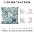 thumbnail image 5 of Wuche Beach Theme Body Pillow Cover,Nautical Blue Coral Starfish Ocean Marine Coastal,Long Pillow Case with Zipper Rectangle Bedding Pillowcase Decorative  Multiple specifications, 5 of 5