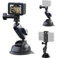 thumbnail image 1 of REYGEAK Support à Ventouse en Alliage d'Aluminium pour Gopro 11/10/9, Rotation 360° Robuste avec Filetage 1/4 pour Gopro Hero, 1 of 4
