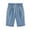 *Light Blue, variant on ClodeEU Women's Plus Size Linen Blend Knee Length Shorts,Casual Trendy Bermuda Pants Pink,Womens Plus S