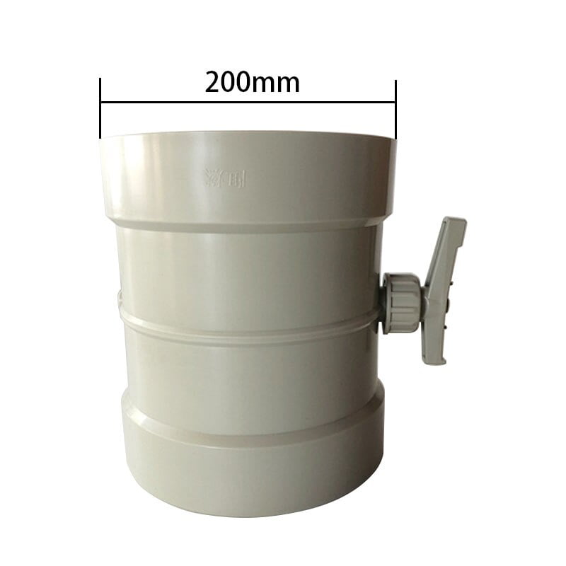 pvc Air volume regulating valve manual air volume control valve air