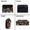 thumbnail image 5 of Pzuqiu Eagle Flower Crossbody Bags for Women Leather Vintage Functional Lightness Leather Quilted Shoulder Bag with Chain Strap Fashion Versatile for Teen Girls-Women, 5 of 7