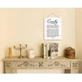 thumbnail image 4 of Zomyto The Serenity Prayer Inspirational Decor Sign, God Grant Me The Serenity To Accept The Things I Cannot Change, Hanging Printed Wall Plaque Wood Signs 10x8 inch, 4 of 5