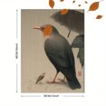thumbnail image 3 of Vintage Bird and Umbrella Canvas Painting，Wall Art Decor for Living Room Bedroom Dining Room, 3 of 8