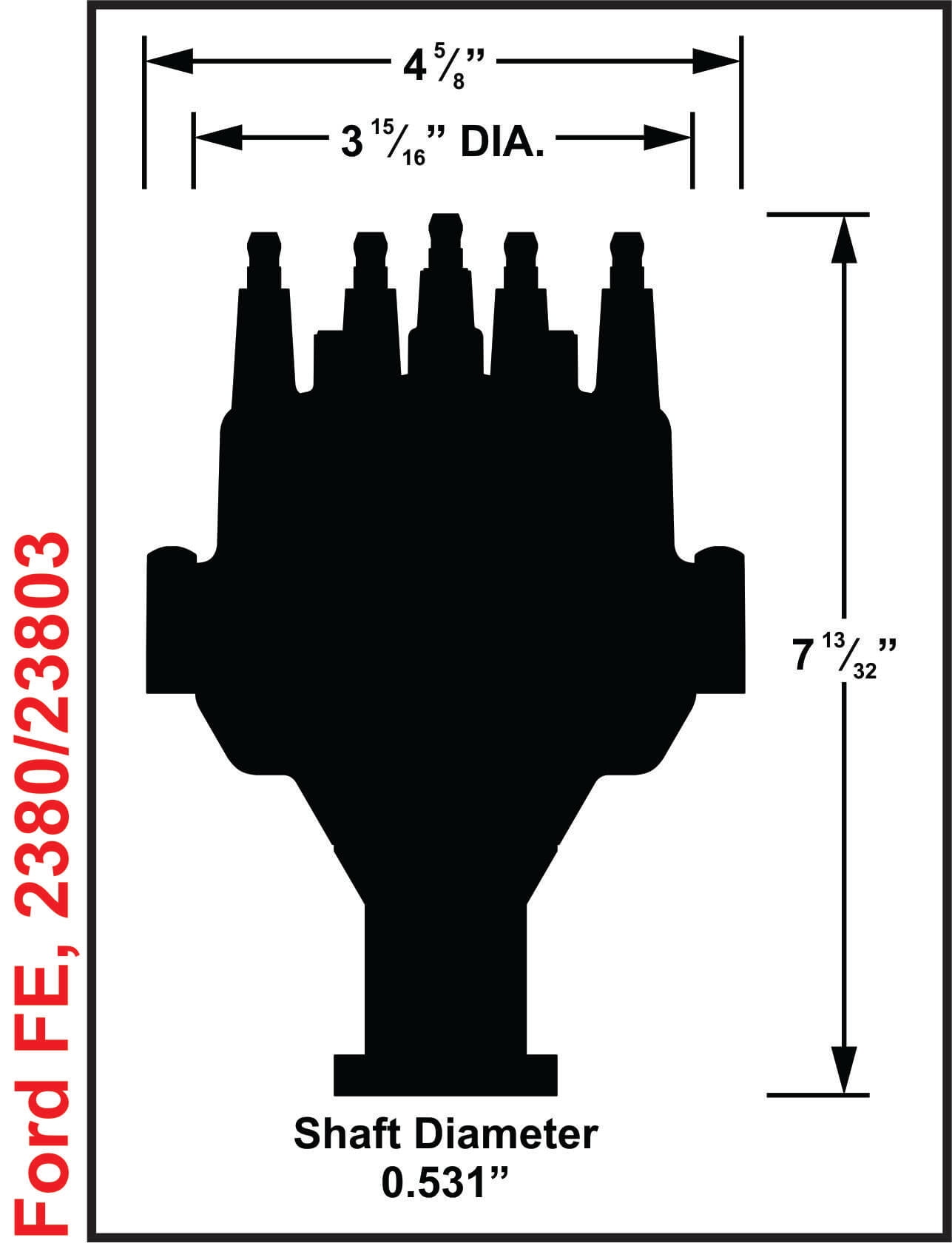 MSD 2380 Distributor