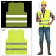 thumbnail image 3 of Kuymtek Chaleco de seguridad de alta visibilidad: chaleco reflectante para accidentes para ayuda en caso de avería de camiones, 3 of 8
