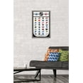 thumbnail image 2 of NHL League - Logos 22 Wall Poster, 14.725" x 22.375" Framed, 2 of 6