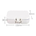 thumbnail image 4 of False Teeth Storage Box Denture Denture Storage Box Case Storage Box Case with Mirror and Clean Brush Dental Appliance Net Container, 4 of 8