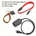 thumbnail image 2 of Adaptateur de Disque Dur HDD USB 2.0 vers IDE SATA S-ATA 2.5 3.5, 2 of 5