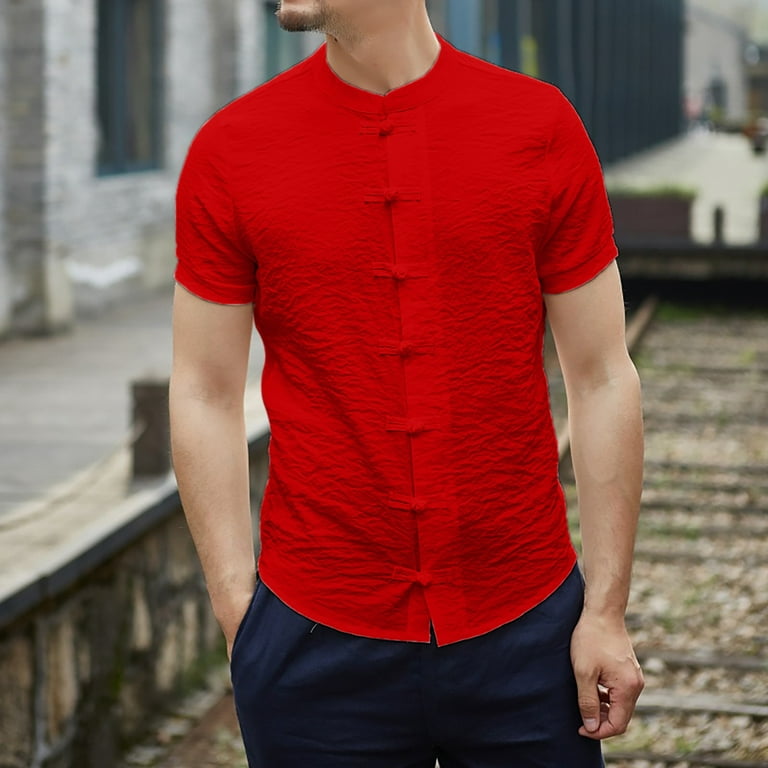 Walmart red collar hot sale shirt