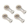 thumbnail image 1 of 6mm Rod End Bearing, M6x1.0mm Rod Ends Ball Joint Female Left Hand Thread 4pcs, 1 of 5