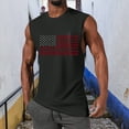 thumbnail image 2 of HCNTES Mens Tank Top Soft Performance Boxing Gym Shirts Plain Muscle Tee Tank tops (XL,Black), 2 of 4