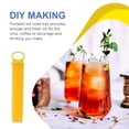 thumbnail image 4 of 10 Cavities Ice Cube Mold Tray with Lid Wine Cold Drinking Portable Reusable DIY Making Mould Hotel Gadgets for Refrigerator Yellow Arch, 4 of 6
