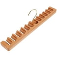 thumbnail image 4 of Belt Rack Hanger Belt Hanger Organizer Wooden Belt Hanging Rack Closet Accessory, 4 of 8
