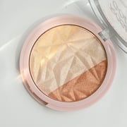 Hard Candy Just Glow Highlighter, Pressed Powder, Shimmery Glow, Rose Gold 3 Shades in 1