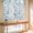Royal Blue, variant on Sage Green Eucalyptus 2 Panel Kitchen Curtains for Small Windows, Summer Leaves Pastoral Botanical Bathroom Tier Curtain, Short Window Treatment for Bedroom/Living Room 55"x24"