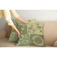 thumbnail image 3 of Ambesonne Asian Themed Throw Pillow Cover 2 Pack, Vintage Oriental Style, 16", Green, 3 of 6