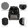 thumbnail image 6 of Clear Backpack Heavy Duty Transparent Backpack for Security Sports Work Trave..., 6 of 7