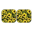 thumbnail image 7 of Kll Sunflowers In Vintage Windshield Sun Shade 2-Piece Foldable Car Front Window Sunshade For Most Sedans Suv Truck- Small, 7 of 7