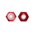 thumbnail image 1 of 4Pcs Colourful Aluminum Alloy Nut M2 M3 M4 M5 Nylon Insert Lock Nut Self-locking Hex Hexagon Nuts Locknuts, 1 of 6