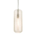 thumbnail image 3 of AFX  Hermosa 1-light Satin Nickel 4000K LED Pendant Clear 120-277 V, 3 of 5
