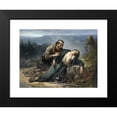 thumbnail image 2 of Constant Mayer 24x19 Black Modern Framed Museum Art Print Titled - Recognition, North and South (1865), 2 of 5