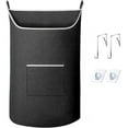thumbnail image 2 of XL Hanging Laundry Hamper Bag Black Door Hanging Hamper with Large Openging  Door Laundry Basket, 2 of 8