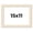Barn White, variant on 15x11 Frame White Real Wood Picture Frame Width 1.5 inches | Interior Frame Depth 0.5 inches |