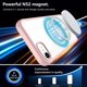 thumbnail image 2 of Funda de teléfono Hensinple con parte trasera rígida magnética transparente para iPhone SE 3 de 4,7 pulgadas, 2 of 6