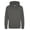 Charcoal, variant on JHY001 Youth 80/20 Midweight College Hooded Sweatshirt, S, Charcoal