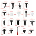 thumbnail image 3 of [19 Type] 425Pcs Plastic Car Body Trim Clips Weatherstrip Retainer Fender&Bumper Rivet Panel Push Mould Fastener Clips, 3 of 10