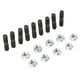 thumbnail image 1 of Kit de pernos, 9 piezas M10x1.25 Turbo Studs Tuerca de bloqueo Turbo Stud True Excellence, 1 of 9