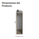 thumbnail image 2 of Gabinete Porta-toallas Cocinas Madesa Nice Con Tarja Crema, 2 of 5