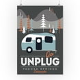 thumbnail image 3 of Pagosa Springs, Colorado, Go Unplug (16x24 Giclee Gallery Art Print, Vivid Textured Wall Decor), 3 of 3