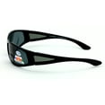 Mens Polarized fly fishing sunglasses with Rx magnification bifocal