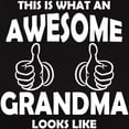 thumbnail image 3 of CafePress - Awesome Grandma Looks Like T Shirt - Women's Traditional Fit Dark T-Shirt, 3 of 4