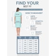 thumbnail image 6 of Casual Nights Women's Snap Front House Dress, Lightweight Short Sleeve Cotton-Poly Knit Duster Robe with Pockets, Mid-Calf, Plaid Light Green 4X, 6 of 6