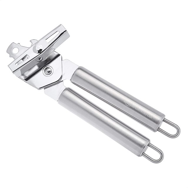Abrelatas de acero inoxidable comercial, cuchillo de cocina multifuncional, abrelatas, tapa, Gadget JM