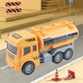 thumbnail image 6 of Press & Go Engineering Toy Truck for Kids - Yellow ABS Plastic Construction Car with Realistic Design, Push-Pull Action, Indoor/Outdoor Play, Gift for Boys & Girls (5.9x2.3x3 in), 6 of 7