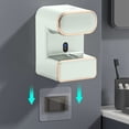 thumbnail image 6 of Kdkad Automatic Toothpaste Dispenser, Electric Toothpaste Dispenser, Toothpaste Dispenser Wall Mounted with 3 Toothbrush Slots, Toothpaste Dispenser Countertop Suitable for Children and Adults, 6 of 7