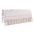 thumbnail image 3 of Moderno Sofá Cama Cabeceros de Fun Elástica Prueba de Polvo Cubierta de Te de Poliéster para Decoración de Dormitorio 200 cm Yotijar Funda de la cabecera de la cama, 3 of 7