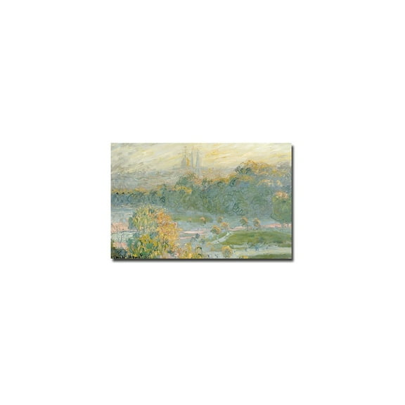 Trademark Fine Art "The Tuileries" Canvas Art by Claude Monet