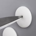 thumbnail image 5 of 6 PCS 3.15 Inch Door Handle&nbsp;Bumper, SourceTon Door Stopper Wall,Silicone Wall Protector, Door Knob Guard for Protecting Wall, Doorknobs, Bathroom, Cabinets(White and Gray), 5 of 9