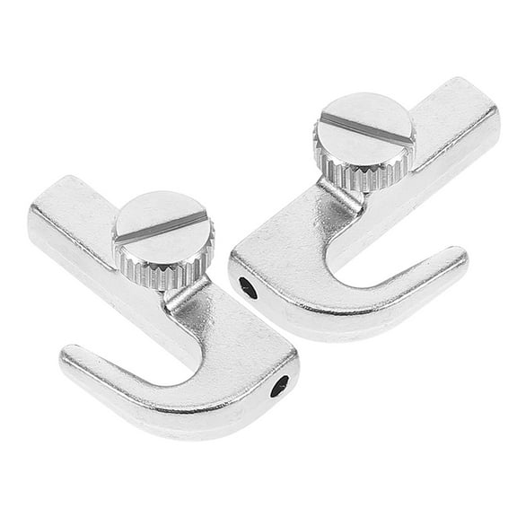 Hemoton 2pcs Gallery Picture Hanging Adjustable Hooks Picture Hanging Wire System Hooks For Art Display Frame Hooks Picture Rail Hanging System For Home Office Gallery Heavy Duty Support