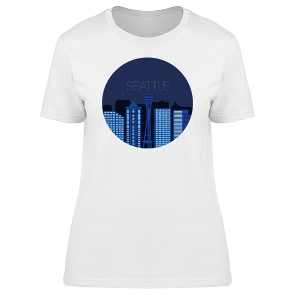 Seattle Night Sky Tee Men's -Image by Shutterstock