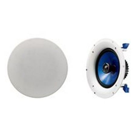 Yamaha - 8" 2-Way In-Ceiling Speakers (Pair) - White