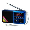 thumbnail image 2 of Joernso Y 509 FM Radio Digital MP3 Music Portable Mini Speaker with LED Flashlight for Outdoor, 2 of 8