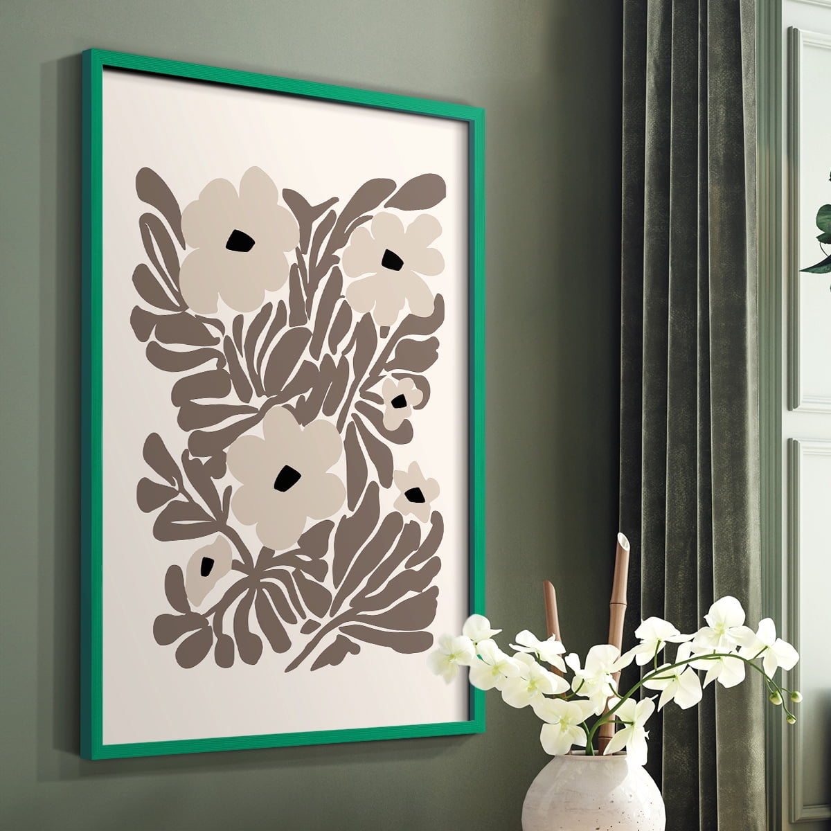 Matisse CCXXXVII in Solid Wood 8 x 10 Framed Print