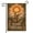 A, variant on XaaKee small garden flags, Vintage boho art earthy color palette yard flags, Double-sided High-Quality White Linen garden flag for backyard decor, 12x18Inch