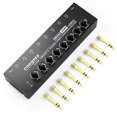 thumbnail image 1 of Amplificador de auriculares COKYISS de 8 canales con 9 adaptadores Studio, 1 of 6