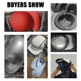 thumbnail image 5 of 2023Uchoose DS Gorra de béisbol Casco Cascos retro Verano Motocicleta Casco Vintage Cara abierta Scooter Cruiser Chopper Gangster, 5 of 5